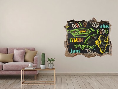 Fototapeta dziura na ścianę Kuchenne Inspiracje