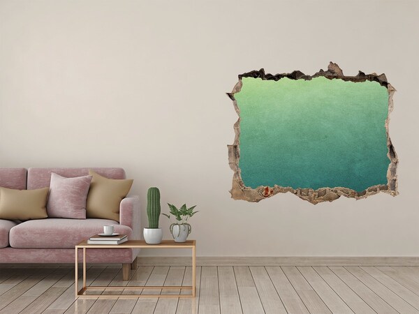 Samoprzylepna dziura na ścianę Zatoka w tropikach