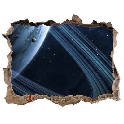 Foto zdjęcie dziura na ścianę Kosmiczna dziura w ścianie