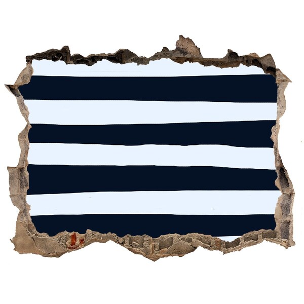 Fototapeta dziura na ścianę Przebicie do morskiej głębi