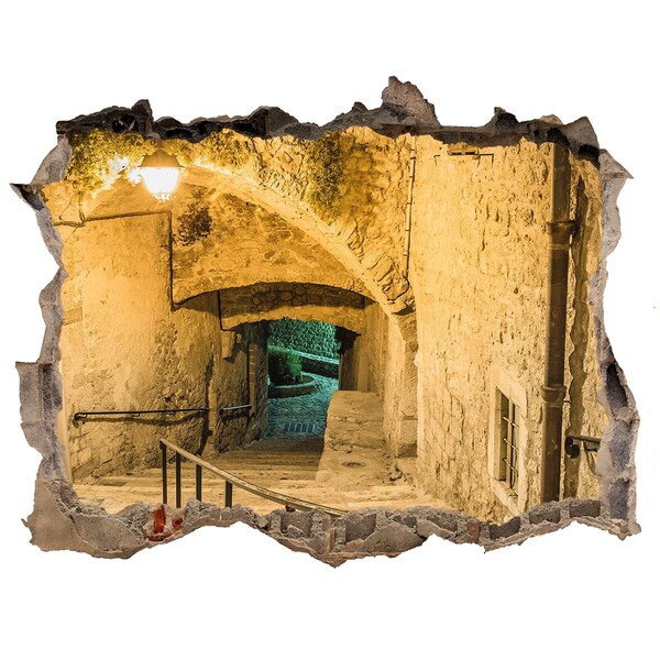 Fototapeta dziura na ścianę Zabytkowa uliczka w starówce