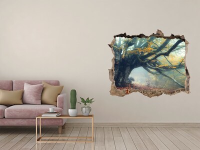 Fototapeta naklejka na ścianę Zaczarowany las w jesiennej szacie