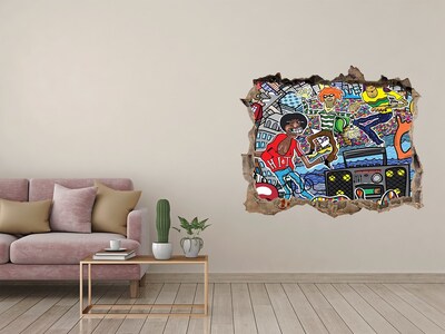 Foto zdjęcie dziura na ścianę Miejski festiwal radości