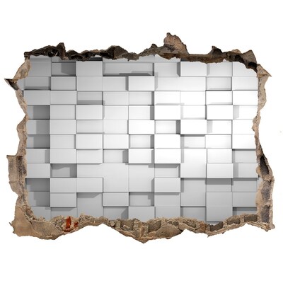 Dziura 3d fototapeta ścienna Nowoczesna przestrzeń za ścianą