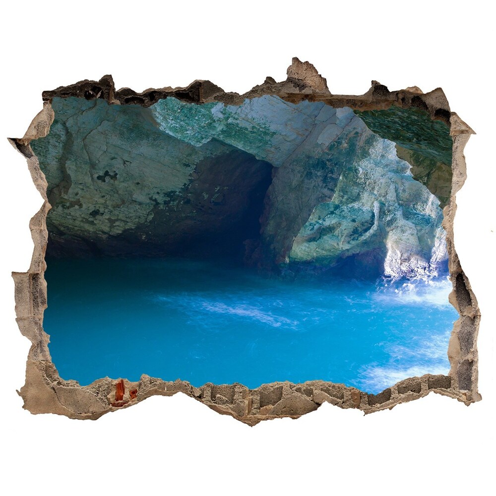naklejka fototapeta 3D na ścianę Morska jaskinia
