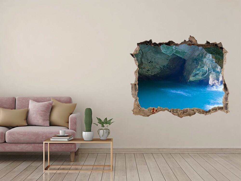 naklejka fototapeta 3D na ścianę Morska jaskinia