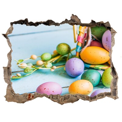 Samoprzylepna naklejka na ścianę Wielkanocne jajka