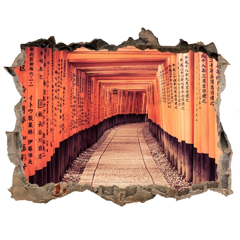 naklejka fototapeta 3D widok Bramy Kioto