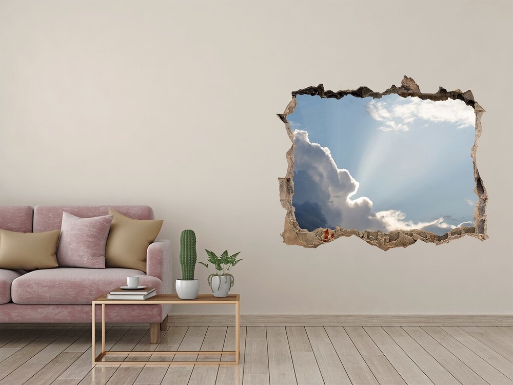 naklejka fototapeta 3D widok Chmury na niebie