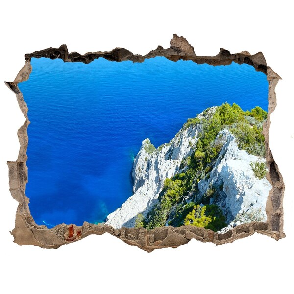 naklejka fototapeta 3D widok Zakynthos Grecja