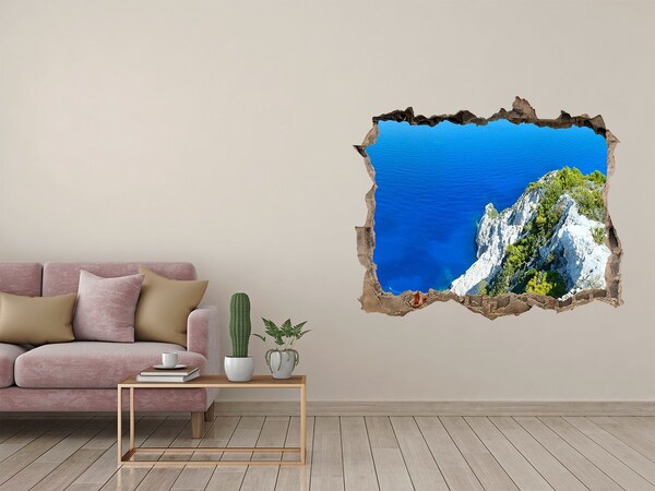 naklejka fototapeta 3D widok Zakynthos Grecja