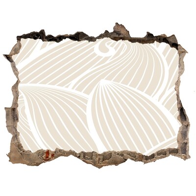 Naklejka 3D dziura samoprzylepna Abstrakcyjny wzór na ścianie