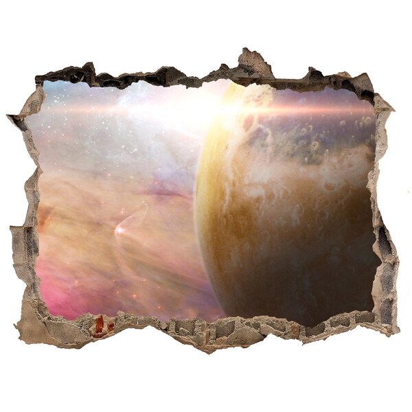 Foto zdjęcie dziura na ścianę Kosmiczna Przygoda