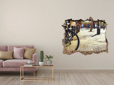 Foto zdjęcie dziura na ścianę Rower w Amsterdamie