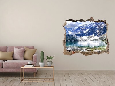 naklejka fototapeta 3D Morskie oko Tatry