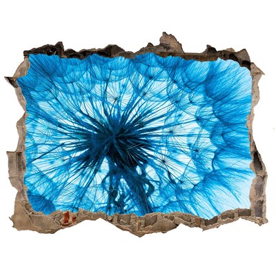 Samoprzylepna dziura naklejka Podwodny świat w niebieskich tonach