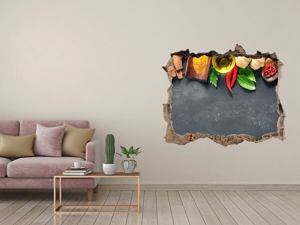 Samoprzylepna naklejka na ścianę Kuchenne Smaki zza Ściany