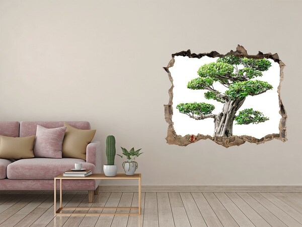 Samoprzylepna dziura na ścianę Bonsai w dziurze w ścianie