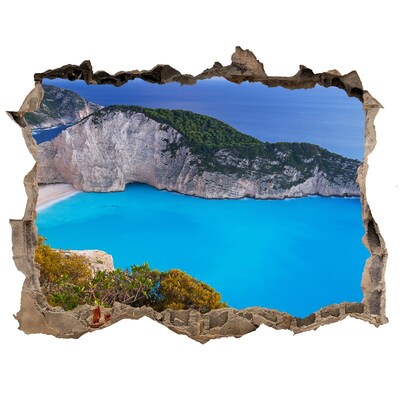 naklejka fototapeta 3D widok Zakynthos Grecja