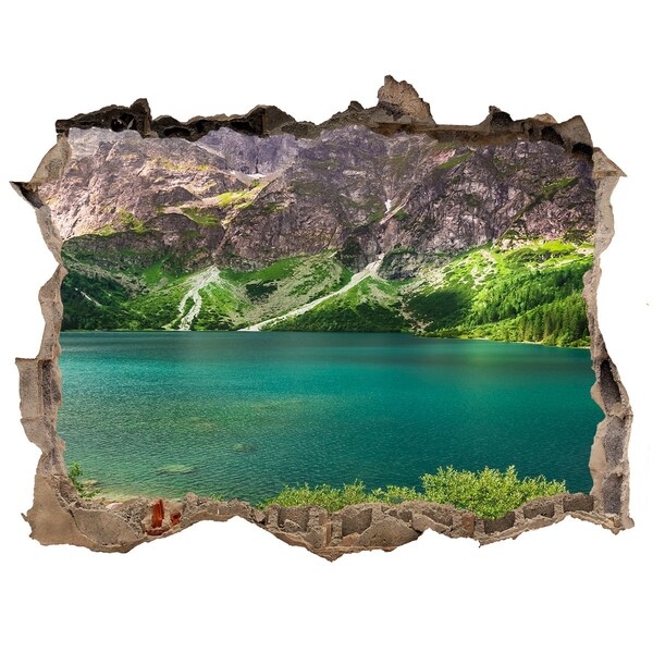 naklejka fototapeta 3D na ścianę Morskie oko Tatry