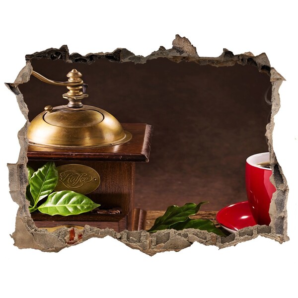 Samoprzylepna naklejka beton Kawowa oaza w sercu domu