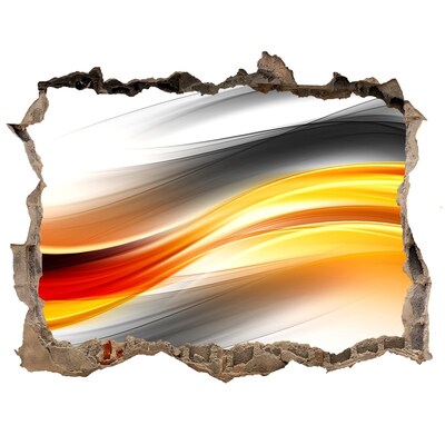 naklejka fototapeta 3D widok Przełom kolorów w betonie