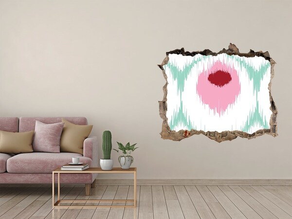 Fototapeta dziura na ścianę Dźwiękowa iluzja w betonie