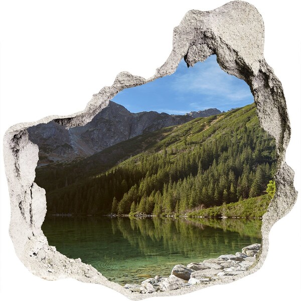 Samoprzylepna naklejka Morskie oko Tatry