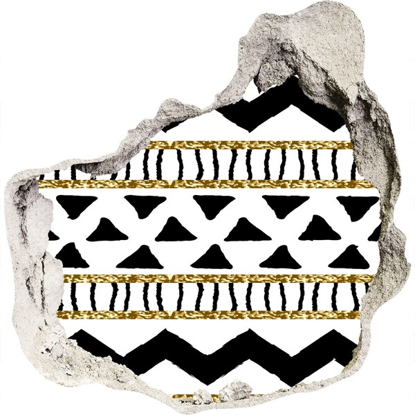 Fototapeta dziura na ścianę Stylizowana dziura w ścianie