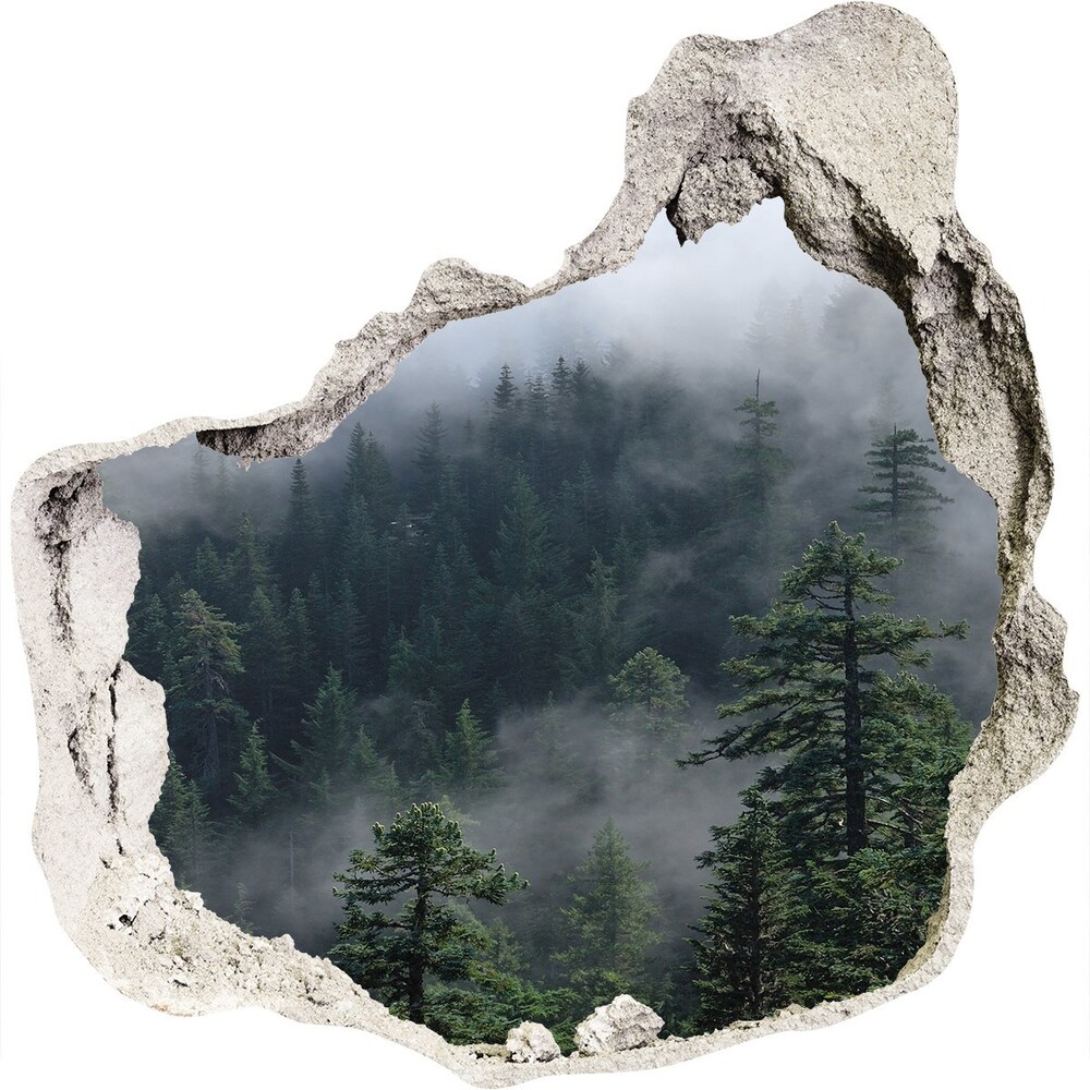 Samoprzylepna naklejka beton Leśna mgła