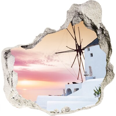 Samoprzylepna naklejka Santorini Grecja