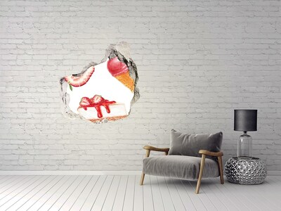 Samoprzylepna naklejka beton Słodkie rozkosze lata