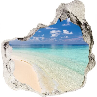 Samoprzylepna naklejka Plaża na Malediwach