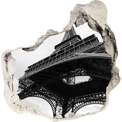Fototapeta dziura na ścianę Wieża Eiffla Paryż