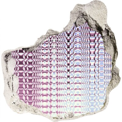 Dziura 3d foto tapeta naklejka Odbicie w dziurze