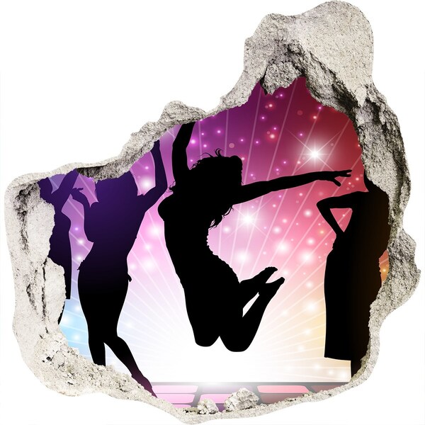 Fototapeta dziura na ścianę Taniec w świetle reflektorów