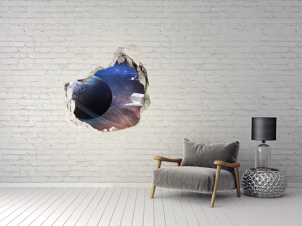 Foto zdjęcie dziura na ścianę Statek kosmiczny