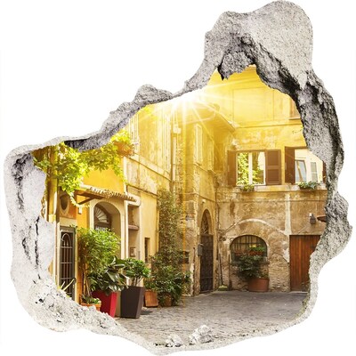 Fototapeta dziura na ścianę Włoskie uliczki