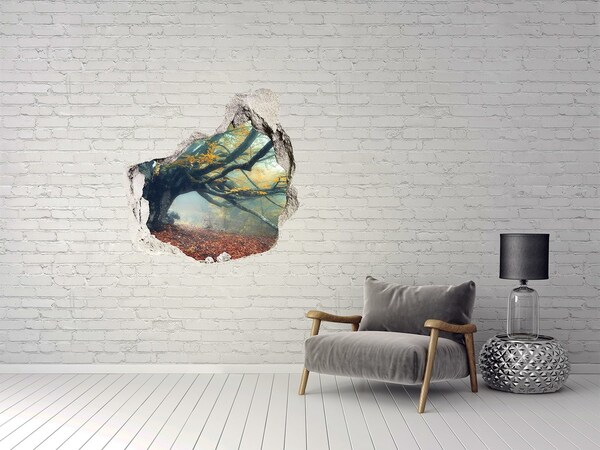 Fototapeta naklejka na ścianę Zaczarowany las w jesiennej szacie