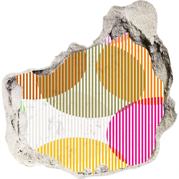 Fototapeta dziura na ścianę Abstrakcyjna dziura w ścianie