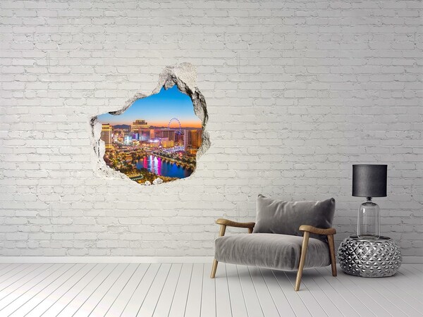 Fototapeta dziura na ścianę 3d Las Vegas USA