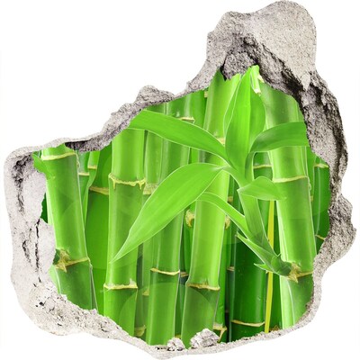 Samoprzylepna naklejka fototapeta Zielony las bambusowy