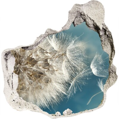 Samoprzylepna naklejka na ścianę Dmuchawce na tle nieba