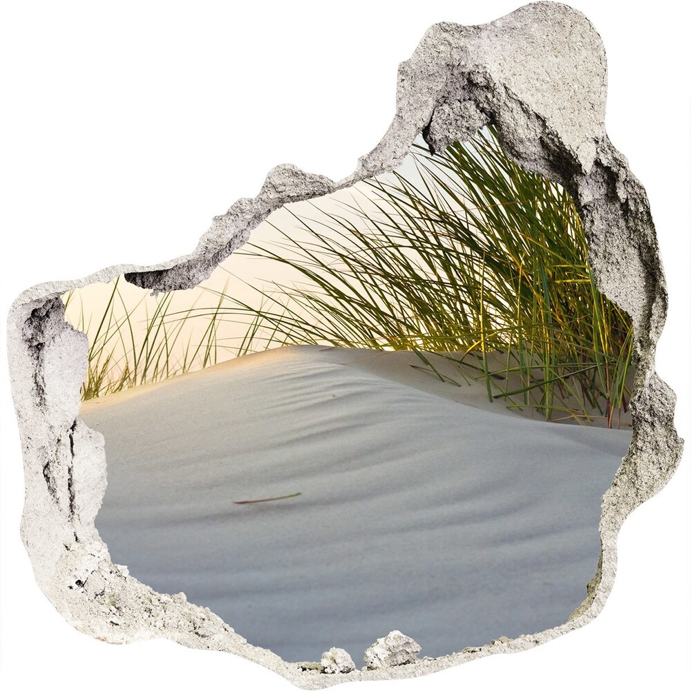 Samoprzylepna dziura na ścianę Nadmorskie wydmy