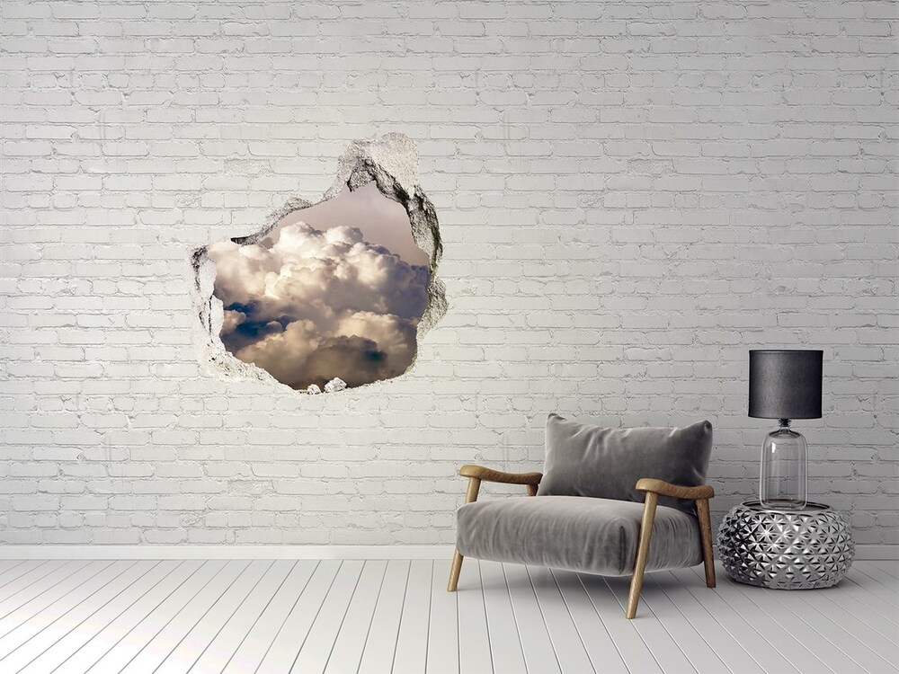Fototapeta dziura na ścianę Chmury na niebie