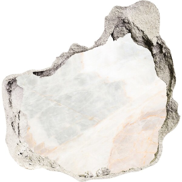 Dziura 3d fototapeta naklejka Kamienna dziura w ścianie