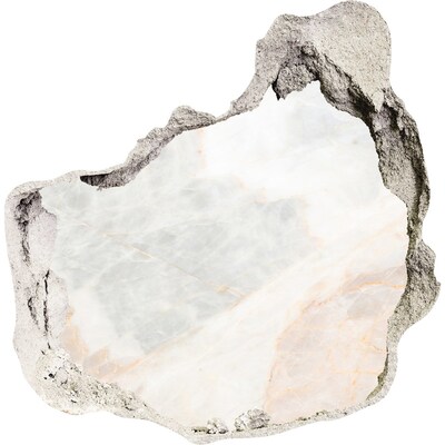 Dziura 3d fototapeta naklejka Kamienna dziura w ścianie