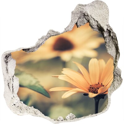 Samoprzylepna dziura na ścianę Wiosenny kwiat