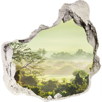 naklejka fototapeta 3D widok beton Dżungla