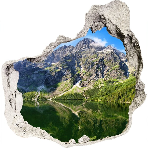 naklejka fototapeta 3D Morskie oko Tatry